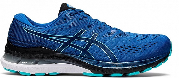 Кроссовки мужские ASICS Gel-Kayano 28 Lake Drive/Black - Фото 1 большая