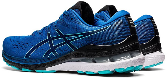 Кроссовки мужские ASICS Gel-Kayano 28 Lake Drive/Black - Фото 3 большая