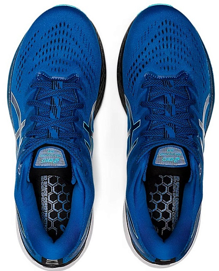 Кроссовки мужские ASICS Gel-Kayano 28 Lake Drive/Black - Фото 5 большая