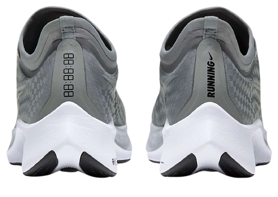 Кроссовки мужские Nike Zoom Fly 3 Particle Grey/Metallic Silver-Black - Фото 4 большая