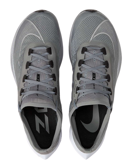 Кроссовки мужские Nike Zoom Fly 3 Particle Grey/Metallic Silver-Black - Фото 5 большая