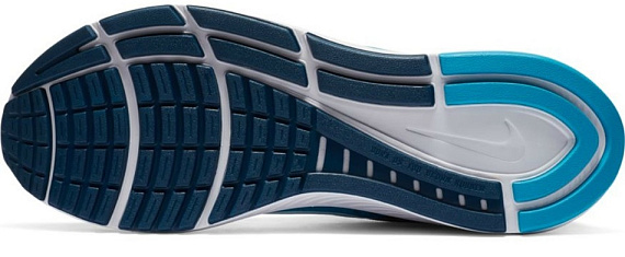 Кроссовки мужские Nike Air Zoom Structure 23 Laser Blue/White-Valerian Blue - Фото 3 большая