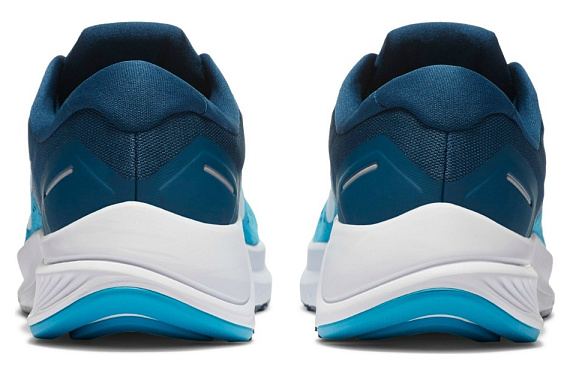 Кроссовки мужские Nike Air Zoom Structure 23 Laser Blue/White-Valerian Blue - Фото 6 большая