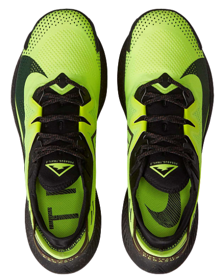 Кроссовки мужские Nike Pegasus Trail 2 Volt/Black - Фото 6 большая