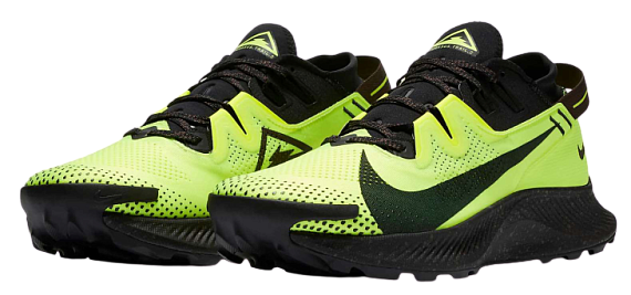 Кроссовки мужские Nike Pegasus Trail 2 Volt/Black - Фото 7 большая