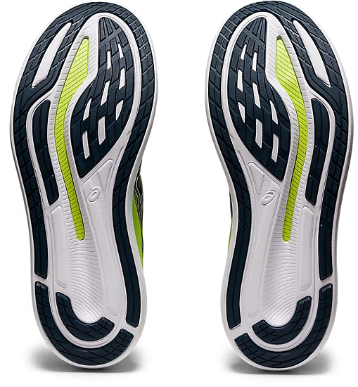 Кроссовки мужские ASICS Glideride 2 French Blue/Hazard Green - Фото 7 большая
