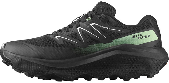 Кроссовки мужские Salomon Ultra Flow 2 Gtx Black/Black - Фото 5 большая