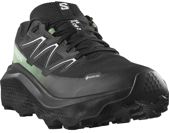 Кроссовки мужские Salomon Ultra Flow 2 Gtx Black/Black - Фото 2 большая