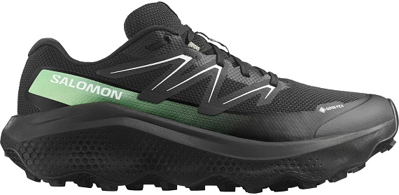 Кроссовки мужские Salomon Ultra Flow 2 Gtx Black/Black - Фото 1 большая