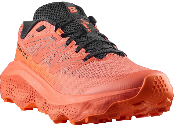 Кроссовки мужские Salomon Ultra Flow 2 Chili/Dragonfire/Black - Фото 2 большая