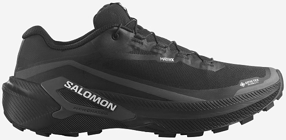 Кроссовки мужские Salomon Genesis 2 Gtx Black/Black - Фото 1 большая