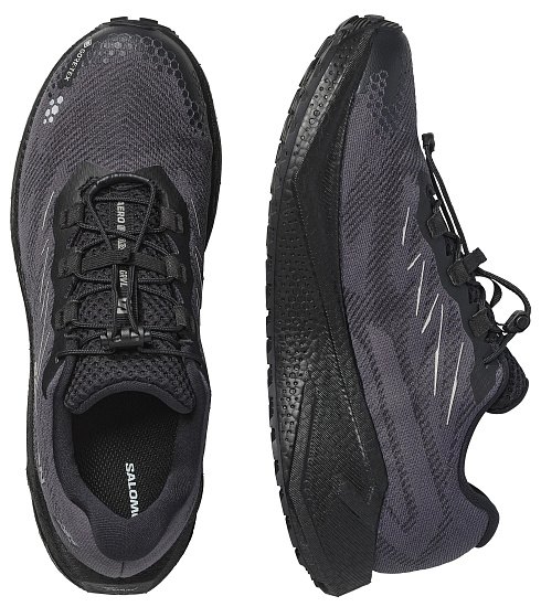 Кроссовки мужские Salomon Aero Blaze 4 Grvl Gtx Black/Black - Фото 2 большая