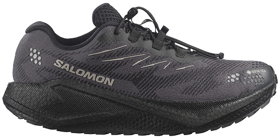 Кроссовки мужские Salomon Aero Blaze 4 Grvl Gtx Black/Black - Фото 1 большая