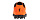 Кроссовки мужские Inov-8 X-Talon 210 Orange/Black - Фото 5 малая