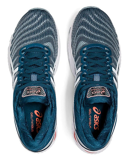 Кроссовки мужские ASICS Gel-Nimbus 22 Light Steel/Magnetic Blue - Фото 2 большая