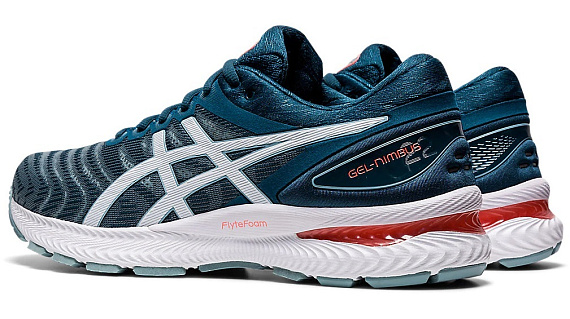 Кроссовки мужские ASICS Gel-Nimbus 22 Light Steel/Magnetic Blue - Фото 5 большая