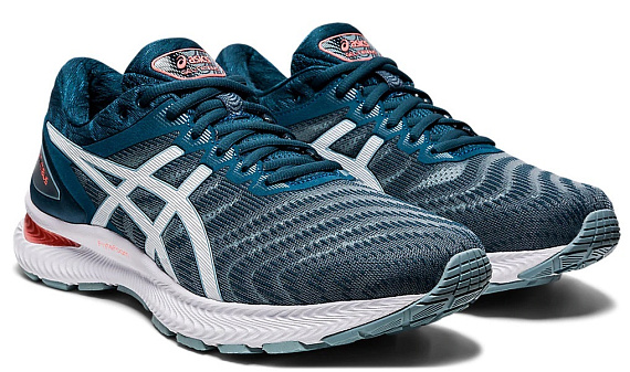 Кроссовки мужские ASICS Gel-Nimbus 22 Light Steel/Magnetic Blue - Фото 6 большая