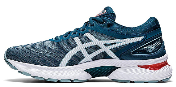 Кроссовки мужские ASICS Gel-Nimbus 22 Light Steel/Magnetic Blue - Фото 7 большая