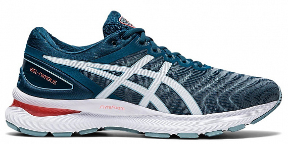 Кроссовки мужские ASICS Gel-Nimbus 22 Light Steel/Magnetic Blue - Фото 1 большая