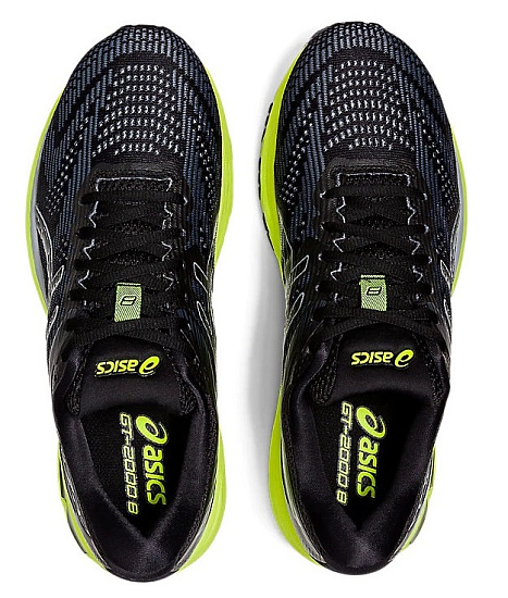Кроссовки мужские ASICS Gt-2000 8 Black/Carrier Grey - Фото 3 большая