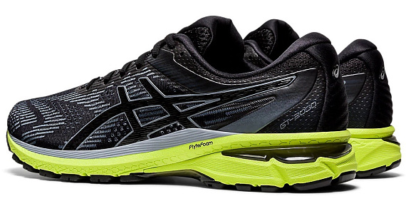 Кроссовки мужские ASICS Gt-2000 8 Black/Carrier Grey - Фото 5 большая