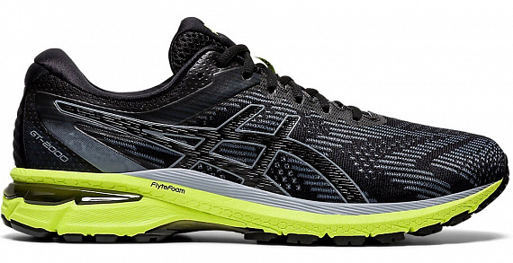 Кроссовки мужские ASICS Gt-2000 8 Black/Carrier Grey - Фото 1 большая