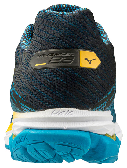 Кроссовки мужские Mizuno Wave Rider 23 Син/Син/Чер - Фото 3 большая