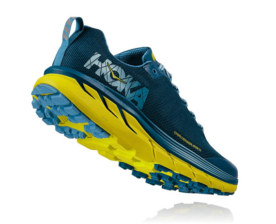 Кроссовки мужские Hoka Challenger ATR 4 Midnight/Niagara - Фото 3 большая