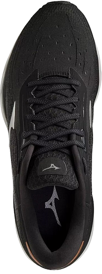 Кроссовки мужские Mizuno Wave Sky 5 Blck/Silver/OrangeCopper - Фото 3 большая