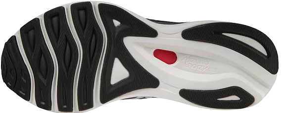 Кроссовки мужские Mizuno Wave Sky 5 Blck/Silver/OrangeCopper - Фото 5 большая