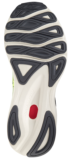 Кроссовки мужские Mizuno Wave Skyrise 3 NeoLime/Ebony/SnowWhite - Фото 5 большая