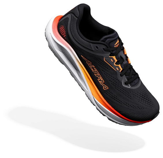Кроссовки мужские Altra Torin St Black/Orange Pop/Fcoral - Фото 6 большая