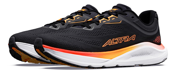 Кроссовки мужские Altra Torin St Black/Orange Pop/Fcoral - Фото 5 большая