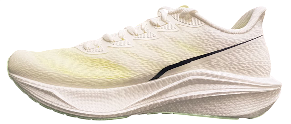 Кроссовки мужские Anta Mach V Beige/Neon Yellow/Neon Pink - Фото 2 большая