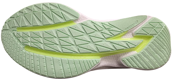 Кроссовки мужские Anta Mach V Beige/Neon Yellow/Neon Pink - Фото 4 большая