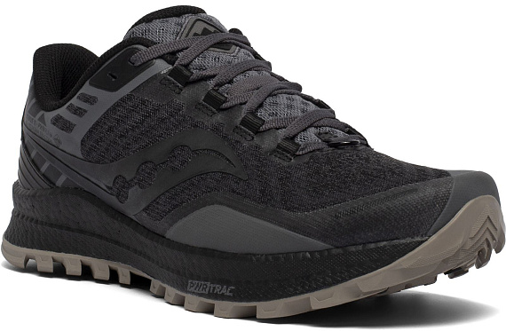 Кроссовки мужские Saucony Xodus 11 Black/Gravel - Фото 1 большая