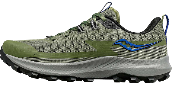 Кроссовки мужские Saucony Peregrine 13 Glade/Blk - Фото 2 большая