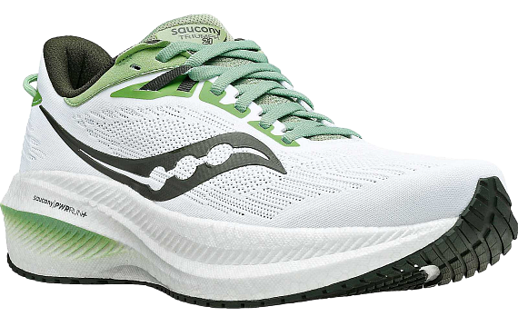 Кроссовки мужские Saucony Triumph 21 White/Umbra - Фото 5 большая