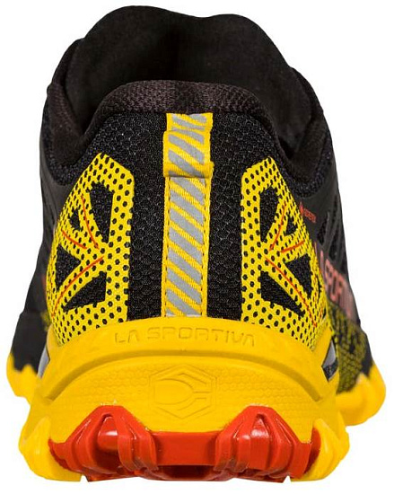 Кроссовки мужские La Sportiva Bushido II GTX Black/Yellow - Фото 4 большая
