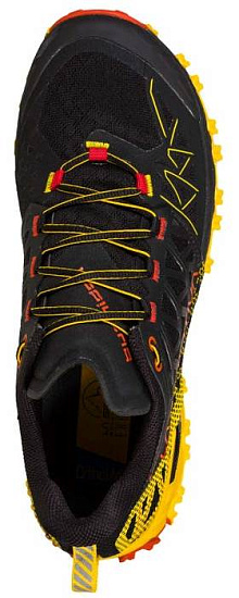 Кроссовки мужские La Sportiva Bushido II GTX Black/Yellow - Фото 5 большая