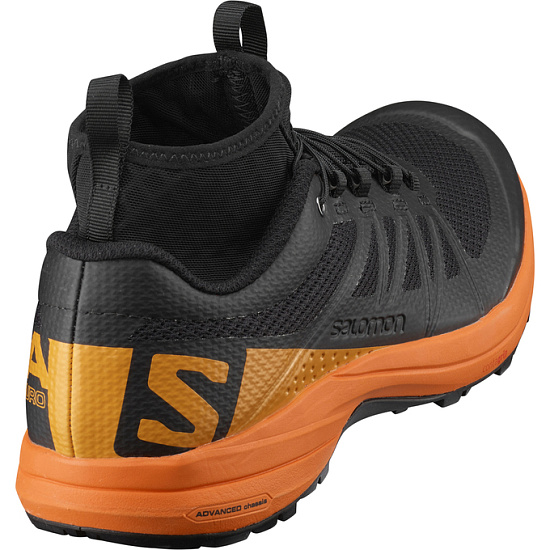 Кроссовки мужские Salomon XA Enduro Black/Bright Marigold/Black - Фото 3 большая