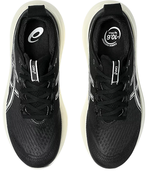 Кроссовки мужские ASICS Gel-Nimbus 27 Black/Lake Grey - Фото 4 большая