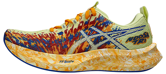 Кроссовки мужские ASICS Noosa Tri 16 Huddle Yellow/Illusion Blue - Фото 2 большая