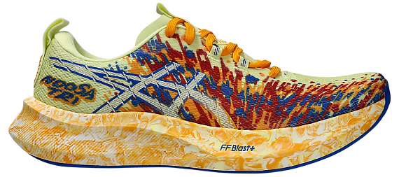 Кроссовки мужские ASICS Noosa Tri 16 Huddle Yellow/Illusion Blue - Фото 1 большая