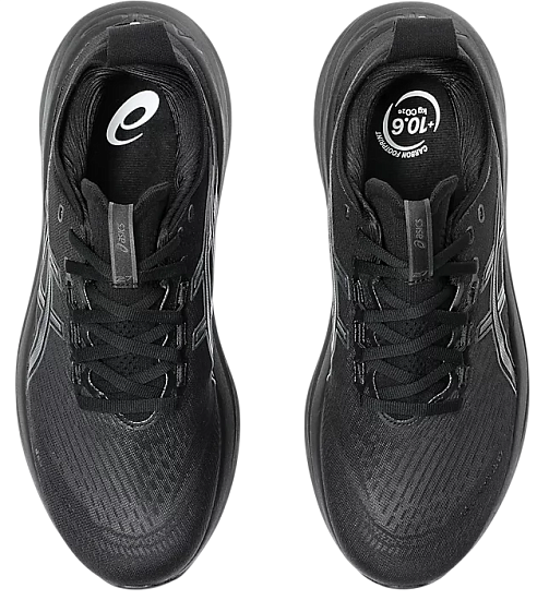Кроссовки мужские ASICS Gel-Nimbus 27 Black/Graphite Grey - Фото 4 большая