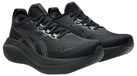 Кроссовки мужские ASICS Gel-Nimbus 27 Black/Graphite Grey - Фото 8 большая