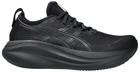 Кроссовки мужские ASICS Gel-Nimbus 27 Black/Graphite Grey - Фото 1 большая