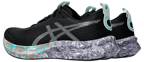 Кроссовки мужские ASICS Noosa Tri 16 Black/Soothing Sea - Фото 7 большая