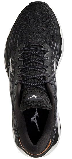 Кроссовки мужские Mizuno Wave Horizon 6 чер/сереб/кр-оранж - Фото 3 большая