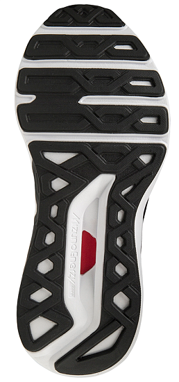 Кроссовки мужские Mizuno Wave Horizon 6 чер/сереб/кр-оранж - Фото 5 большая